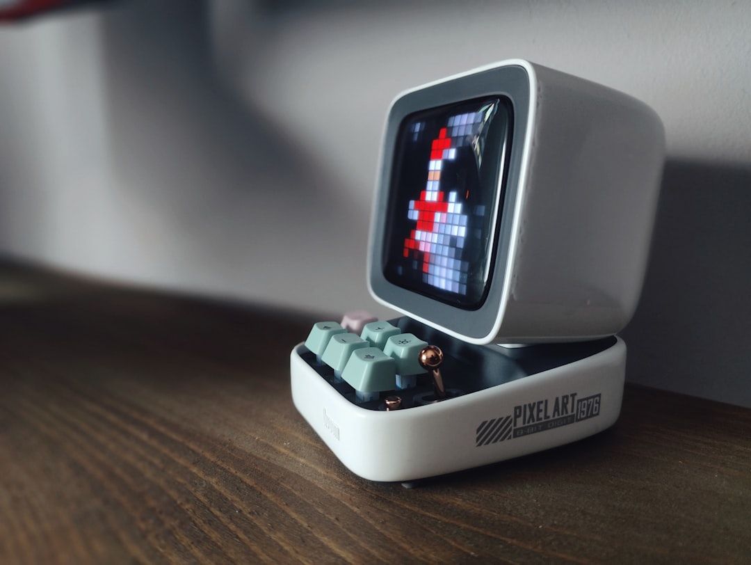 Retro Gaming Console Pixel