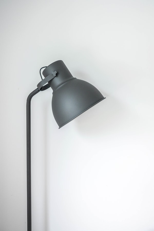 Detailed 3D printed levitating moon lamp close up