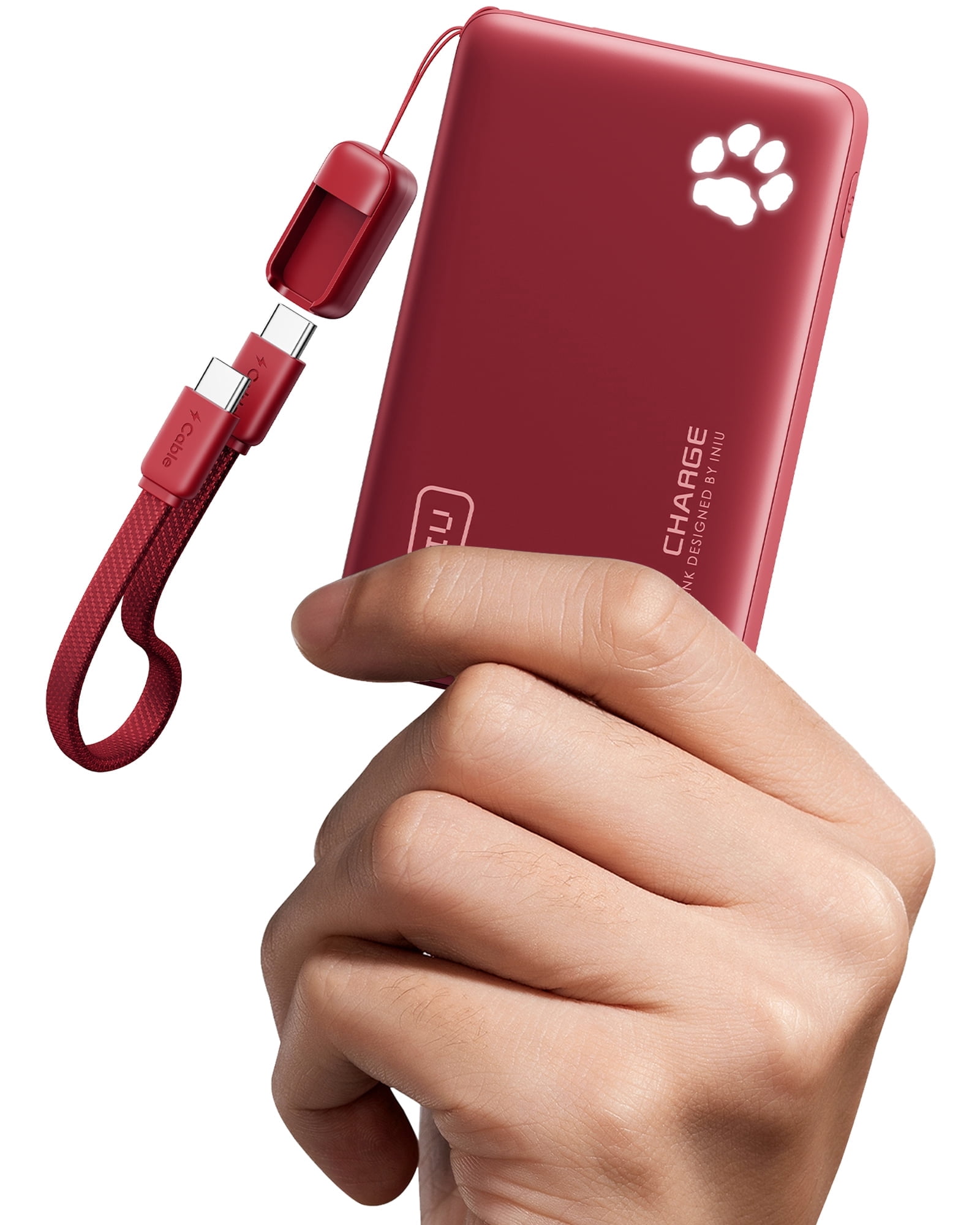 INIU 45W Fast Charger Compact 10000mAh Power Bank
