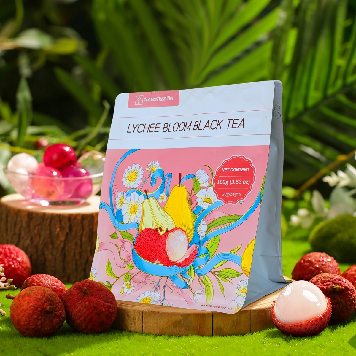 Lychee Bloom Black Tea - 1 Pack